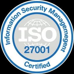 ISO 27001 Certified - Information Security Management System